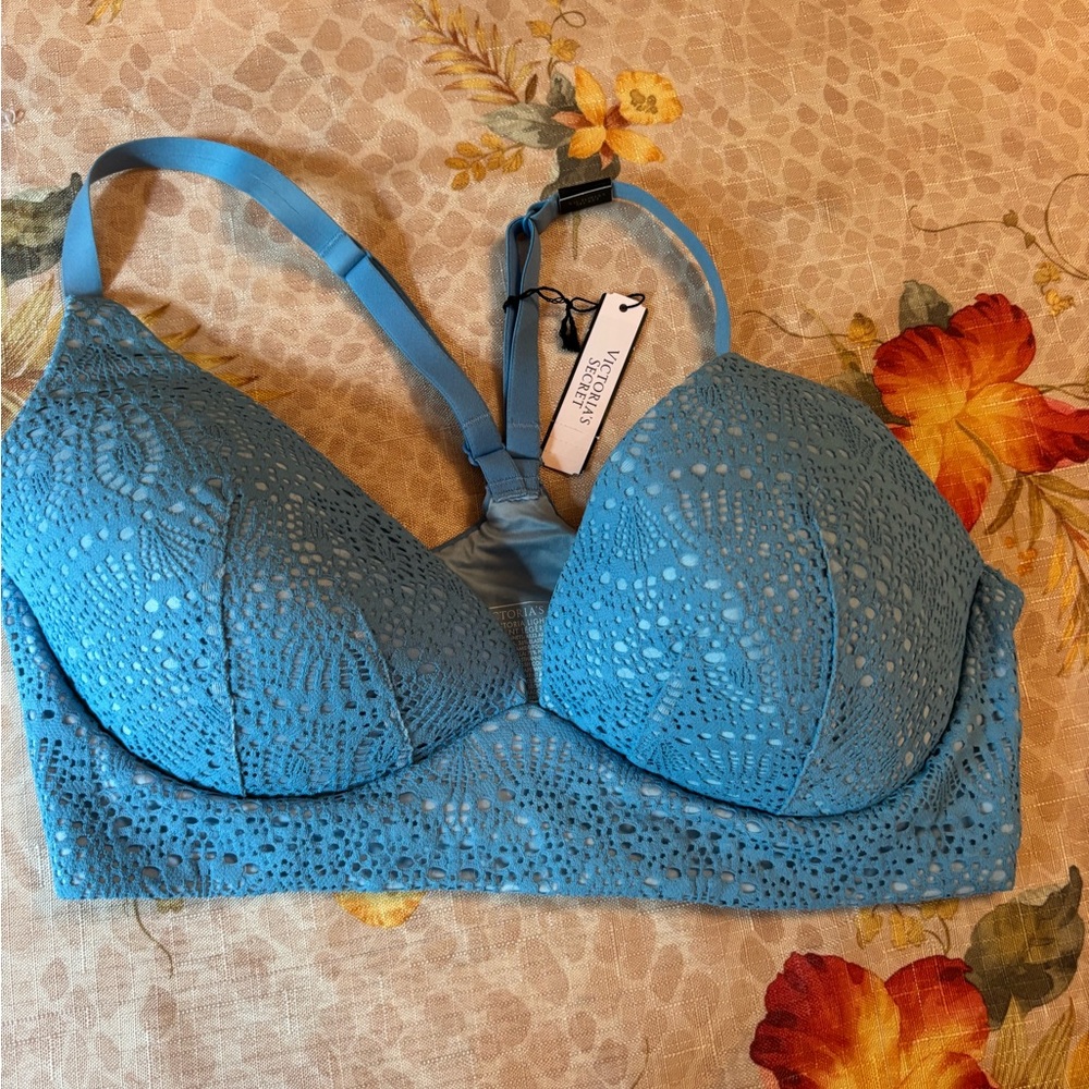 Victoria's Secret Blue Lace Bralette